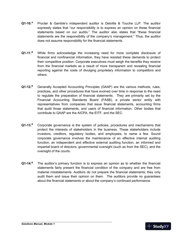 Financial And Managerial Accounting For MBAs, 4th Edition Solution Manual - Page 4 preview image