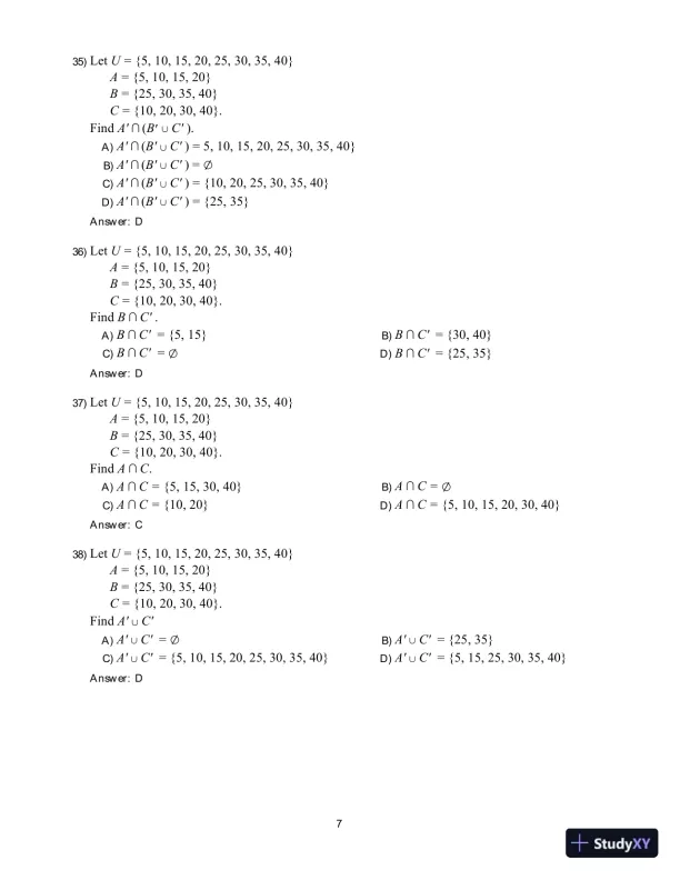 Test Bank For Math in Our World, 4th Edition - Page 16 preview image