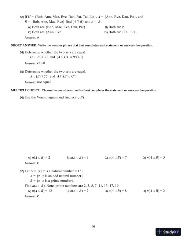 Test Bank For Math in Our World, 4th Edition - Page 25 preview image