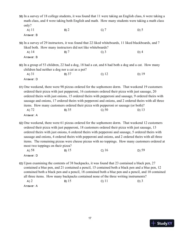 Test Bank For Math in Our World, 4th Edition - Page 26 preview image
