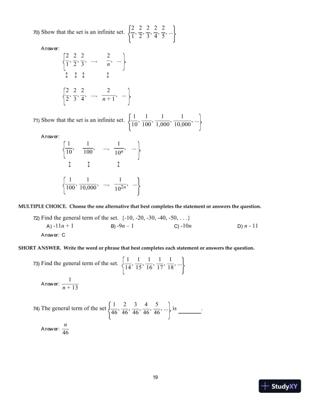 Test Bank For Math in Our World, 4th Edition - Page 28 preview image