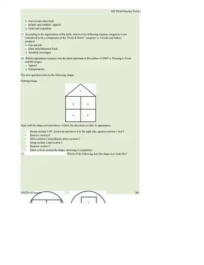 ATI TEAS 7 Comprehensive Practice Exam - Page 11 preview image