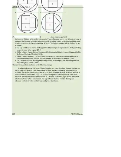 ATI TEAS 7 Comprehensive Practice Exam - Page 12 preview image