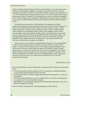 ATI TEAS 7 Comprehensive Practice Exam - Page 14 preview image
