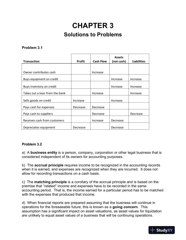 Accounting For Managers, 1st Canadian Edition Solution Manual - Page 8 preview image