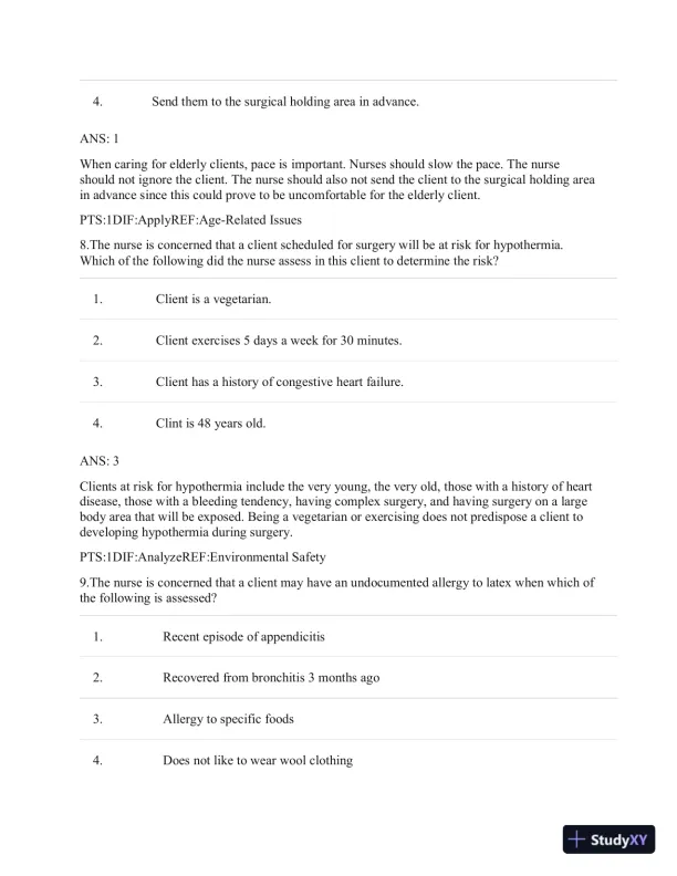 Test Bank For CURRENT Medical Diagnosis and Treatment 2019, 58th Edition - Page 23 preview image