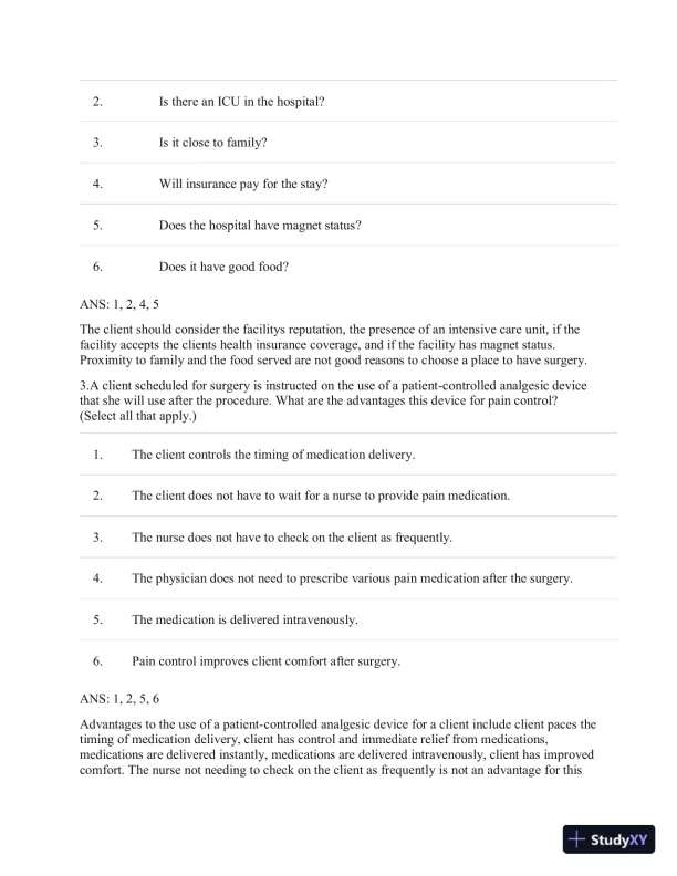 Test Bank For CURRENT Medical Diagnosis and Treatment 2019, 58th Edition - Page 27 preview image