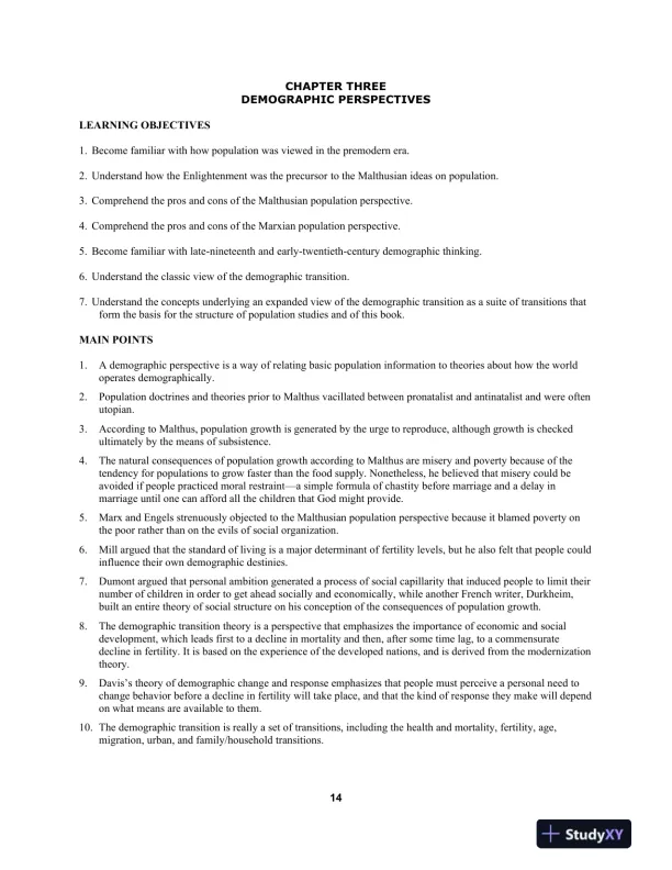 Population: An Introduction to Concepts and Issues 12th Edition Test Bank - Page 16 preview image