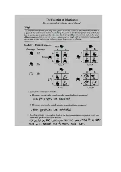 The Statistics of Inheritance - Page 1 preview image
