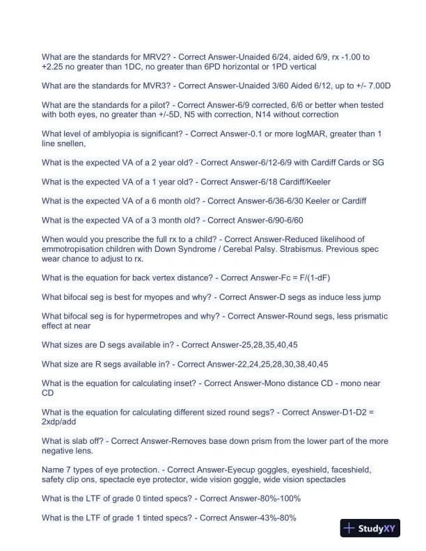 2023 OCANZ Nursing Diagnosis Practice Exam With Answers (218 Solved Questions) - Page 5 preview image
