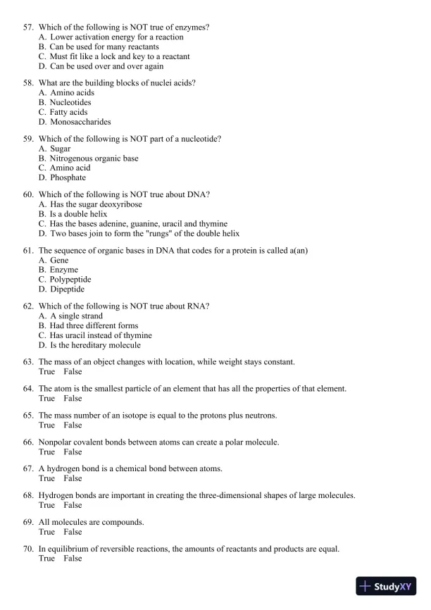 Seeley's Principles of Anatomy and Physiology 2nd Edition Test Bank - Page 27 preview image