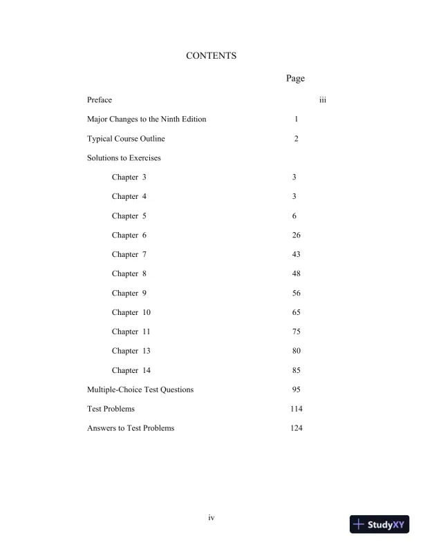 Solution Manual for Quality Improvement, 9th Edition - Page 3 preview image
