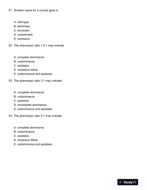 Genetics Second Canadian Edition Test Bank - Page 15 preview image