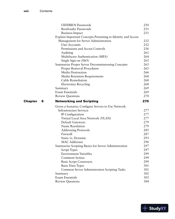 CompTIA Server+ Study Guide: Exam SK0-005 (2022) - Page 21 preview image