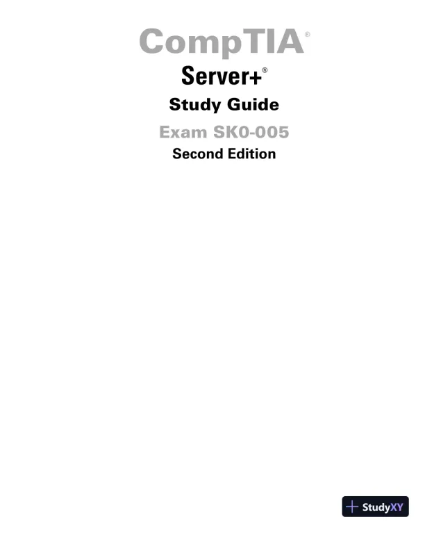 CompTIA Server+ Study Guide: Exam SK0-005 (2022) - Page 6 preview image