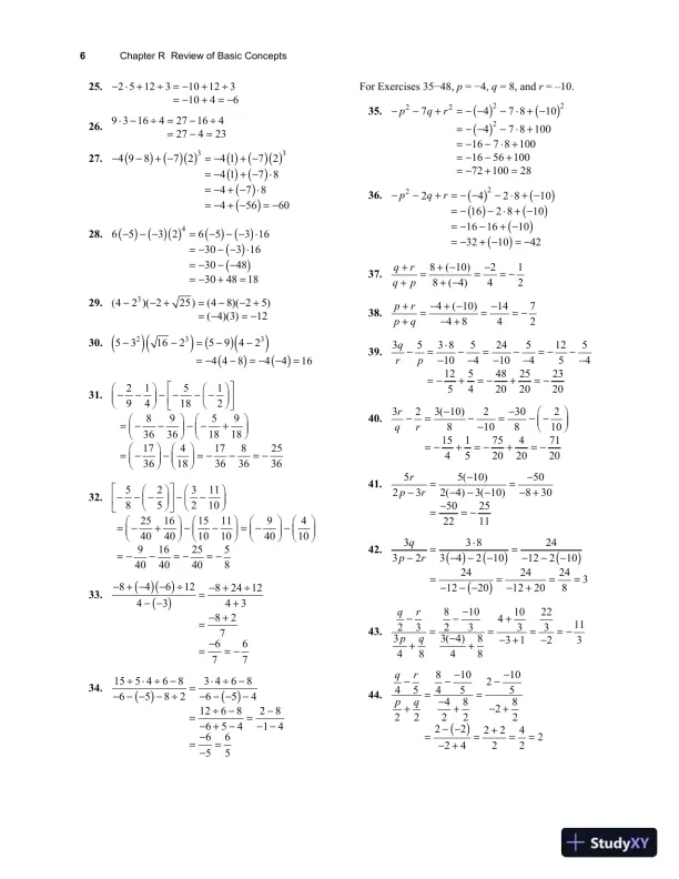 Solution Manual for Precalculus, 6th Edition - Page 12 preview image