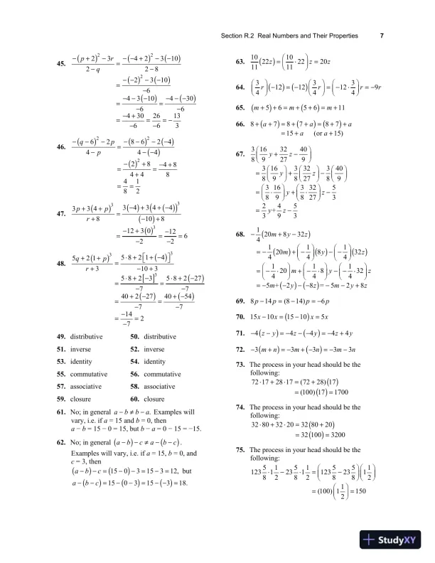 Solution Manual for Precalculus, 6th Edition - Page 13 preview image