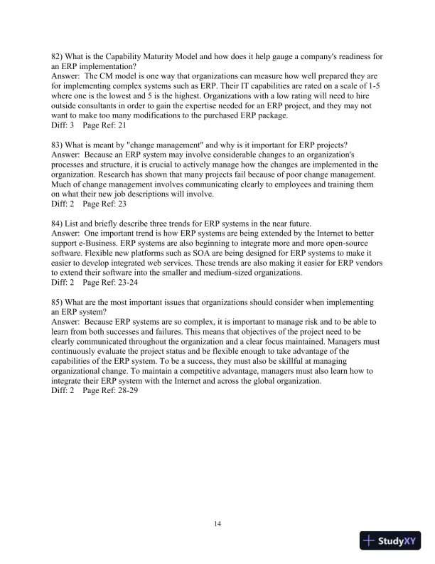 Test Bank For Enterprise Systems For Management, 2nd Edition - Page 15 preview image