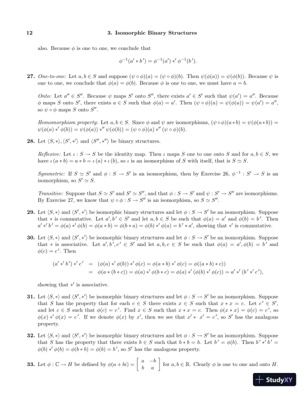 Solution Manual For First Course In Abstract Algebra, A, 7th Edition - Page 15 preview image