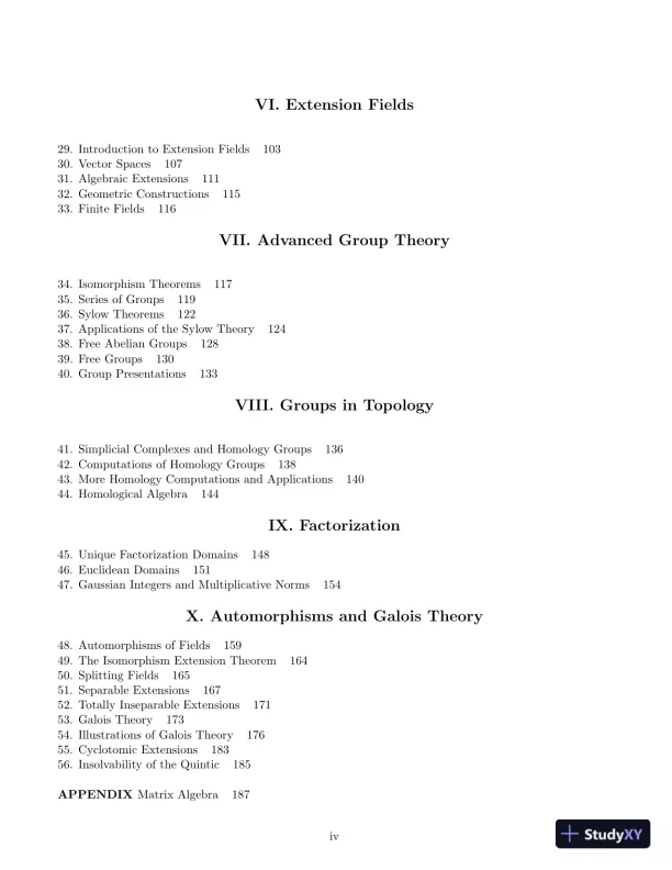 Solution Manual For First Course In Abstract Algebra, A, 7th Edition - Page 3 preview image