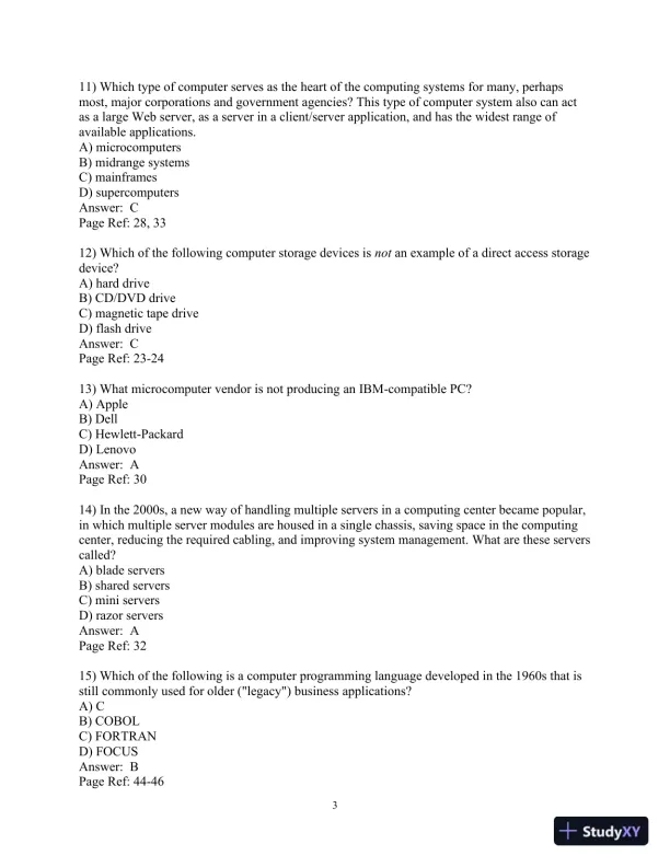 Solution Manual For Managing Information Technology, 7th Edition - Page 8 preview image