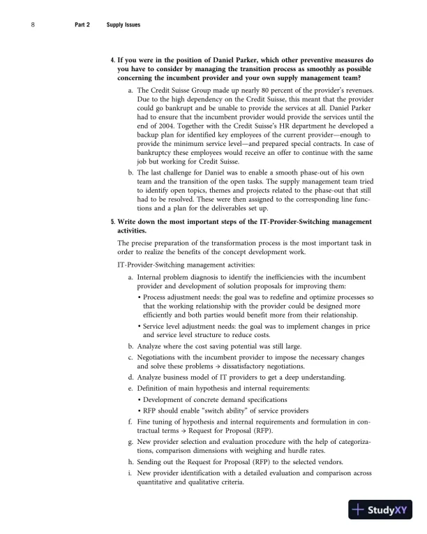 Solution Manual for Principles of Supply Chain Management: A Balanced Approach, 1st Edition - Page 9 preview image