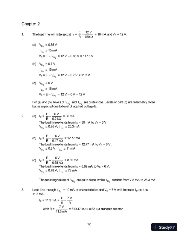 Solution Manual For Electronic Devices And Circuit Theory, 11th Edition - Page 13 preview image
