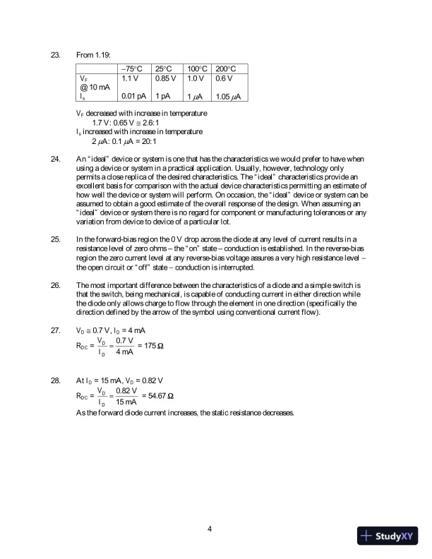 Solution Manual For Electronic Devices And Circuit Theory, 11th Edition - Page 5 preview image