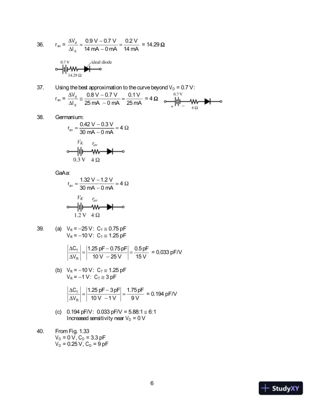 Solution Manual For Electronic Devices And Circuit Theory, 11th Edition - Page 7 preview image