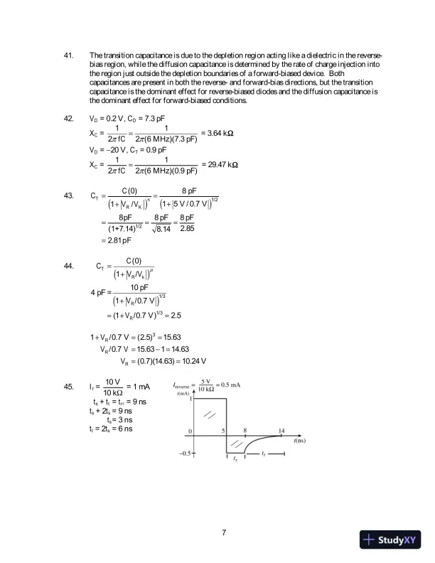 Solution Manual For Electronic Devices And Circuit Theory, 11th Edition - Page 8 preview image