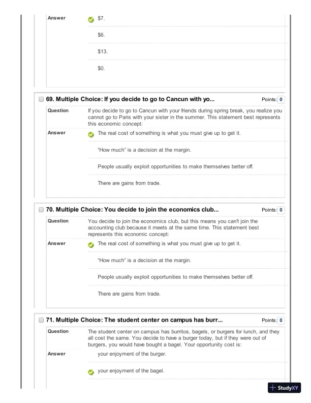 Microeconomics, 3rd Edition Test Bank - Page 28 preview image