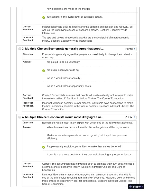 Microeconomics, 3rd Edition Test Bank - Page 3 preview image