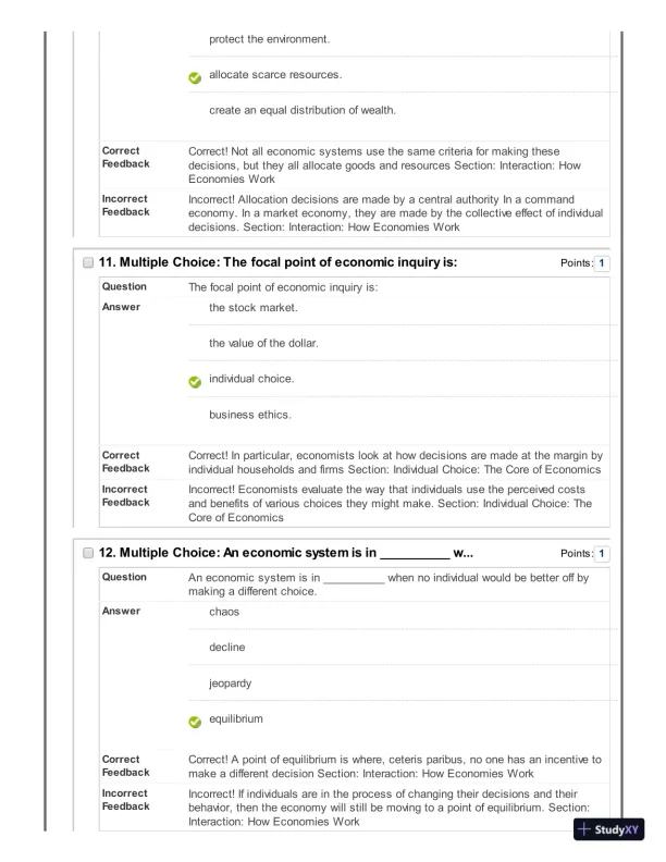 Microeconomics, 3rd Edition Test Bank - Page 6 preview image