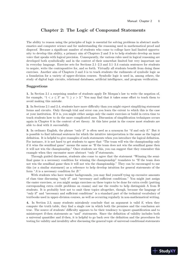 Solution Manual For Discrete Mathematics With Applications, 5th Edition - Page 15 preview image