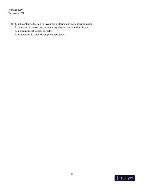 Introduction To Managerial Accounting, Fifth Canadian Edition Test Bank - Page 16 preview image