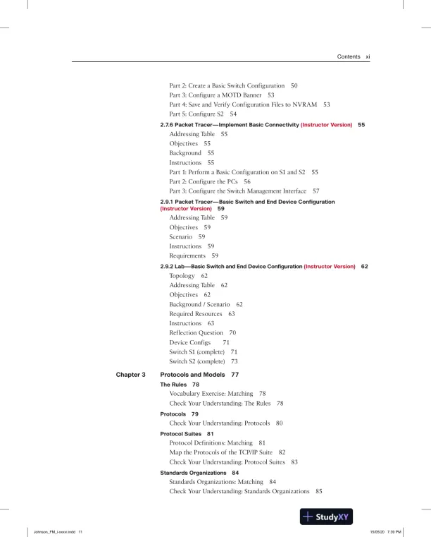 Solution Manual for Introduction to Networks Labs and Study Guide (CCNAv7) - Page 7 preview image