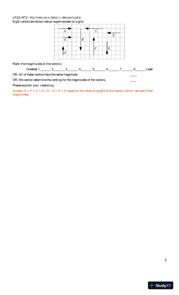 Solution Manual for Newtonian Tasks Inspired by Physics Education Research: nTIPERs, 1st Edition - Page 16 preview image