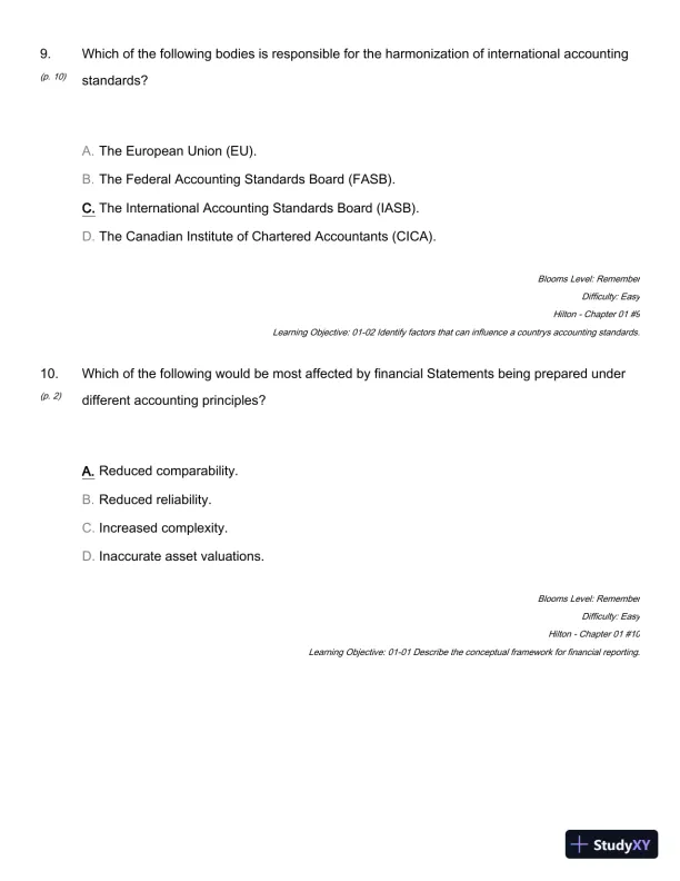 Modern Advanced Accounting In Canada, 7th Edition Test Bank - Page 21 preview image