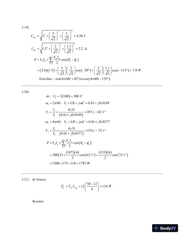 Power Electronics, 1st Edition Solution Manual - Page 14 preview image