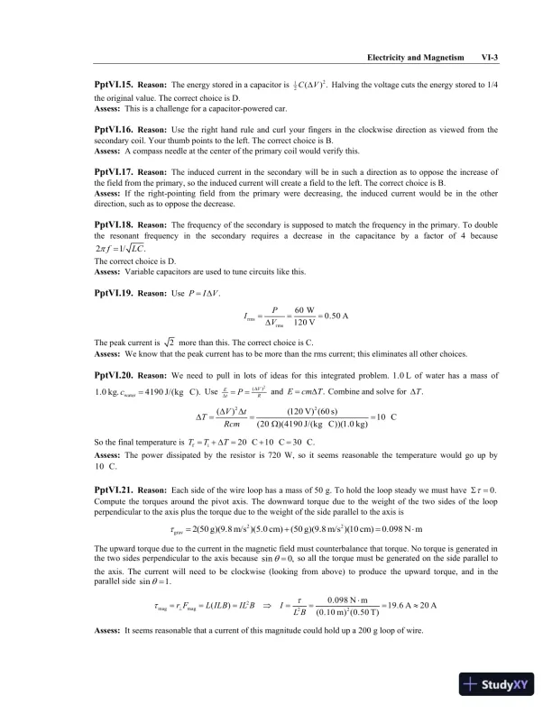 Solution Manual For College Physics: A Strategic Approach, 4th Edition - Page 25 preview image