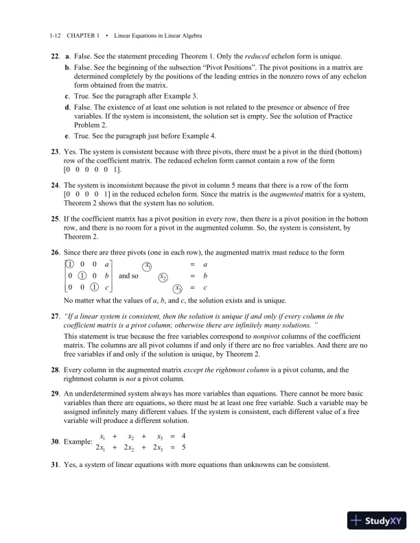 Solution Manual for Linear Algebra and Its Applications, 5th Edition - Page 14 preview image