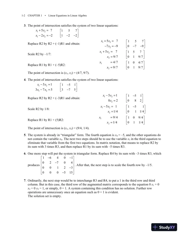 Solution Manual for Linear Algebra and Its Applications, 5th Edition - Page 4 preview image