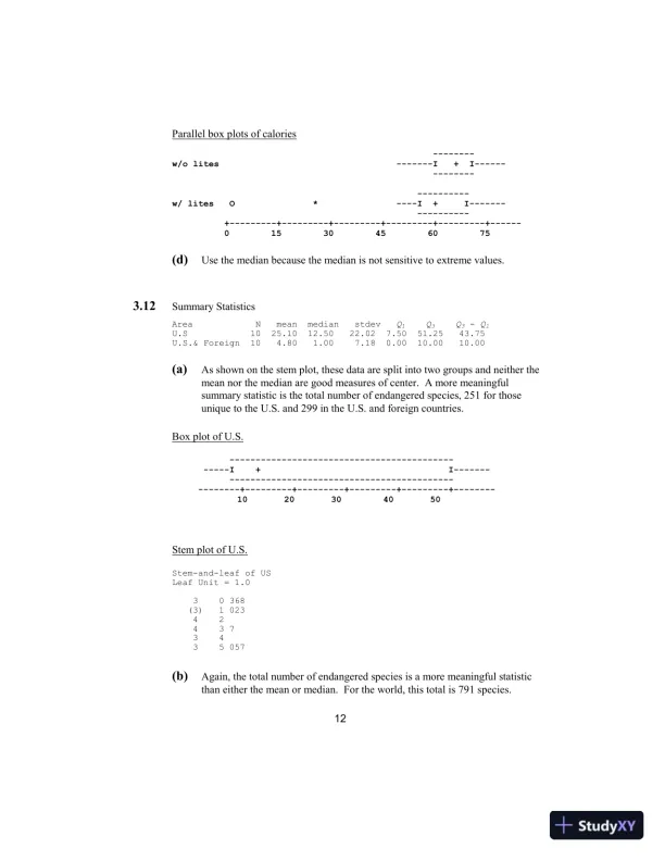 Solution Manual for Elementary Survey Sampling, 7th Edition - Page 13 preview image