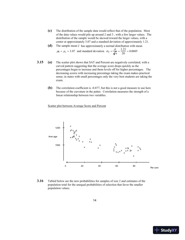 Solution Manual for Elementary Survey Sampling, 7th Edition - Page 15 preview image