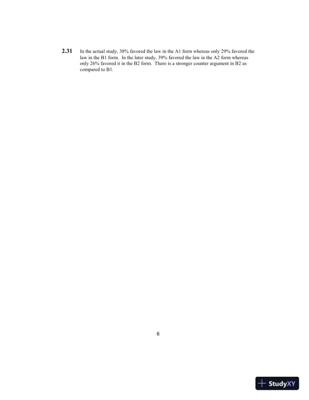 Solution Manual for Elementary Survey Sampling, 7th Edition - Page 7 preview image
