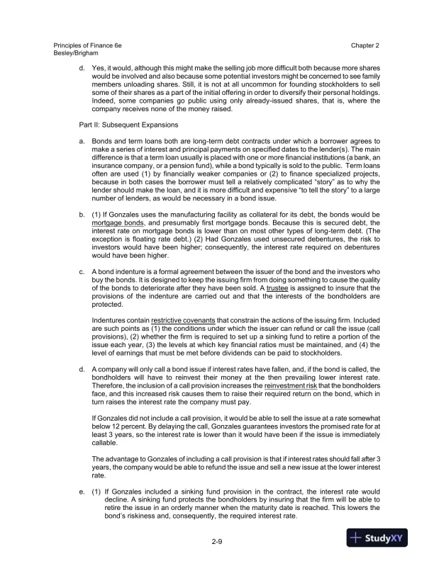 Solution Manual for Principles of Finance, 6th Edition - Page 15 preview image