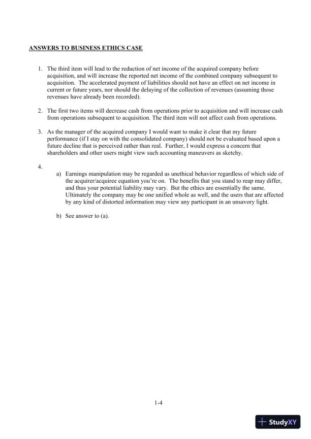 Solution Manual For Advanced Accounting, 3rd Edition(2002 Fasb Update) - Page 5 preview image