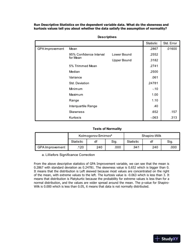 The Impact of Study Environment and Gender on GPA Improvement: A 2 � 3 Between-Subjects Factorial ANOVA - Page 3 preview image