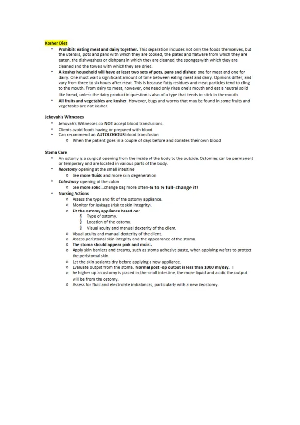 Key Concepts for NCLEX - Page 10 preview image
