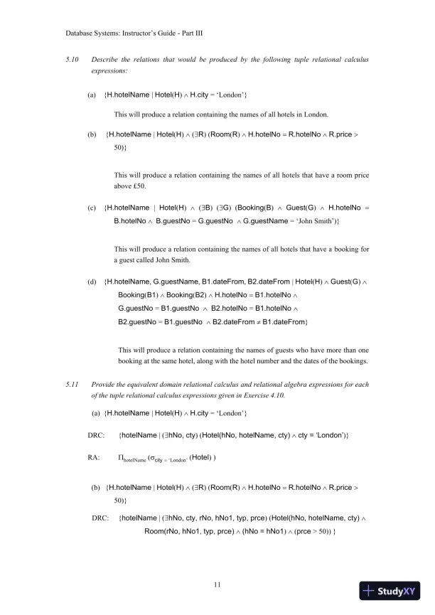 Solution Manual for Database Systems: A Practical Approach to Design, Implementation, and Management, 6th Edition - Page 31 preview image